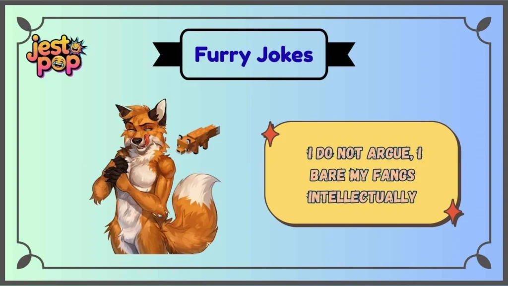 Clever Furry Wordplay That Hits Hard