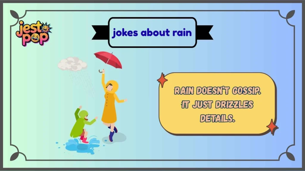 Clean Rain Jokes for All Ages