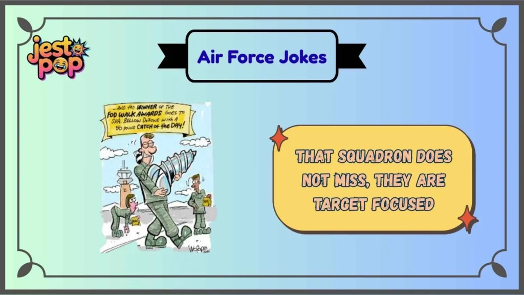 Fighter Jet Jokes With Supersonic Speed