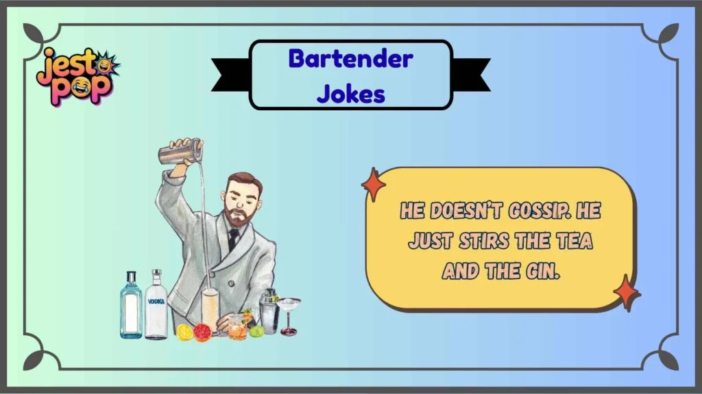 Funny Bartender Puns That Are Straight Up Hilarious