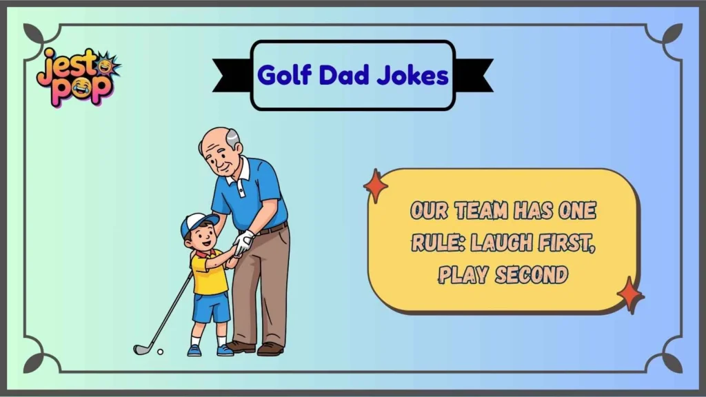 Golf Dad Jokes About Players
