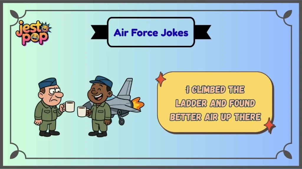 Military Rank Wordplay That Climbs Higher