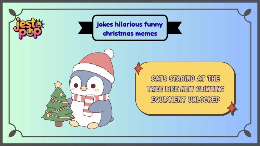 Christmas Tree Humor and Meme Jokes