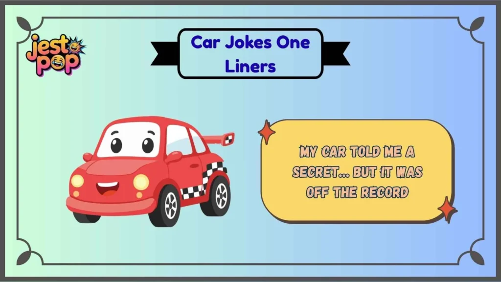 Classic Car Jokes One Liners Everyone Loves