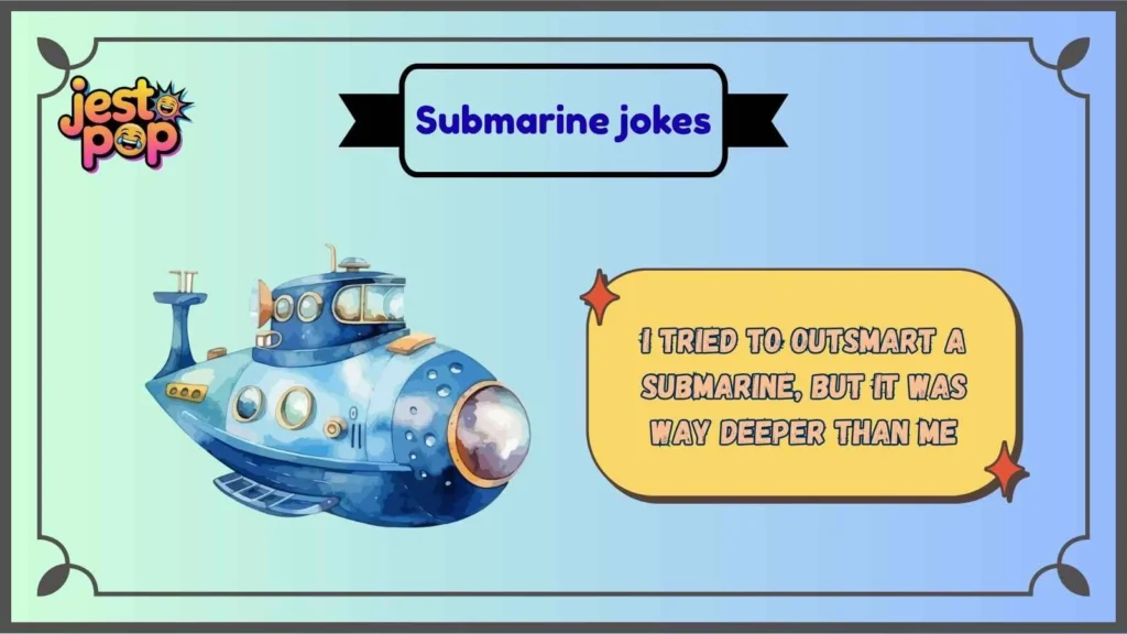 Clever Submarine Wordplay That Hits Deep