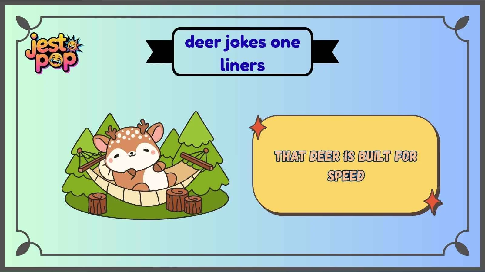 deer jokes one liners