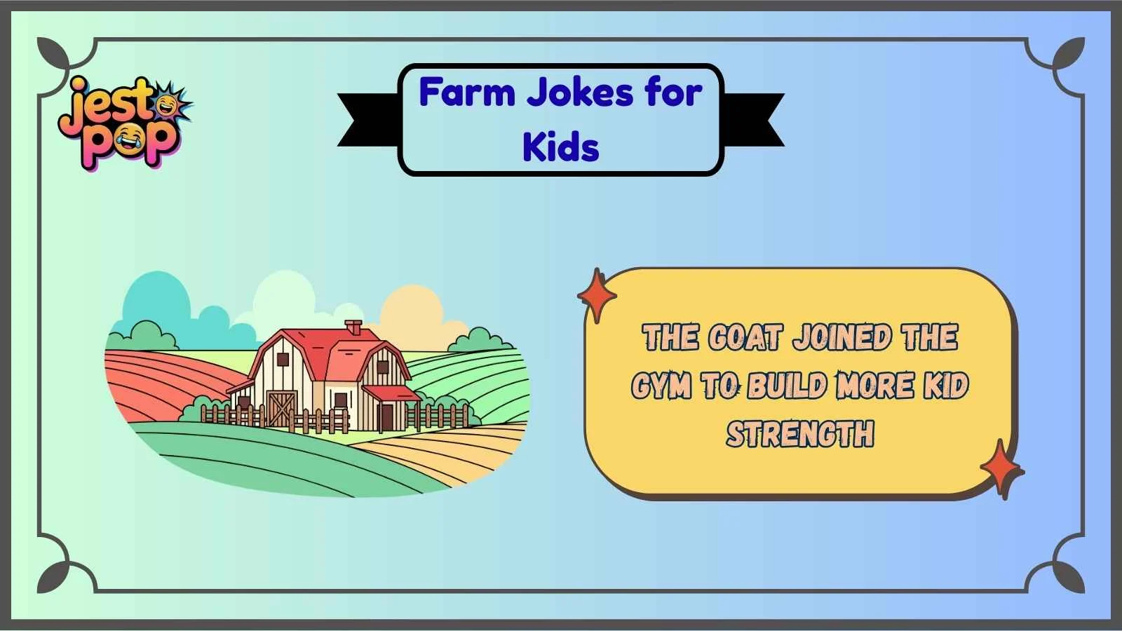 Farm Jokes for Kids