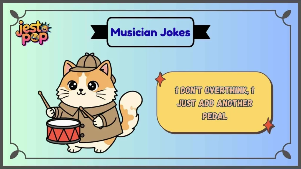 Guitarist Jokes That String You Along